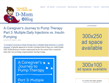 Tablet Screenshot of d-mom.com